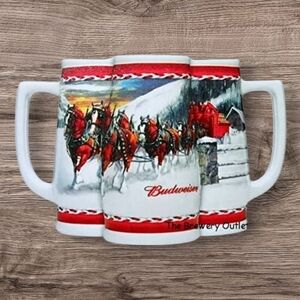 ▪︎New! 2010 Budweiser Holiday Stein